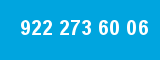 922 273 60 06